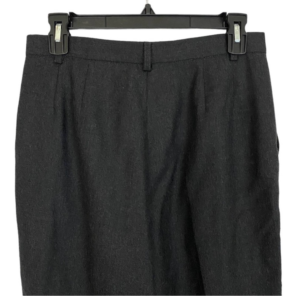 Pendleton | Dark Gray 100% Virgin Wool Straight L… - image 7